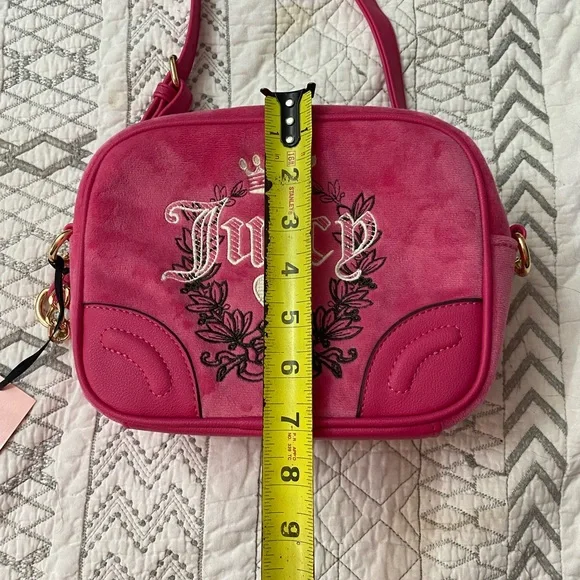 NWT Juicy Couture Pink Crossbody Bag - Picture 12 of 12